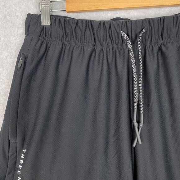 Three Nails Shorts Mens L Black Pro Tech 2.0 Liner Short - Picture 2 of 7